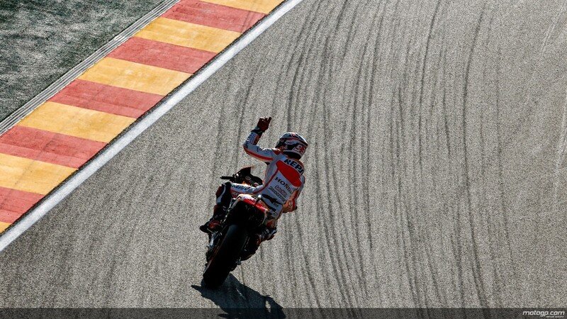 MotoGP Aragon. Marquez in pole davanti a Pedrosa e Iannone