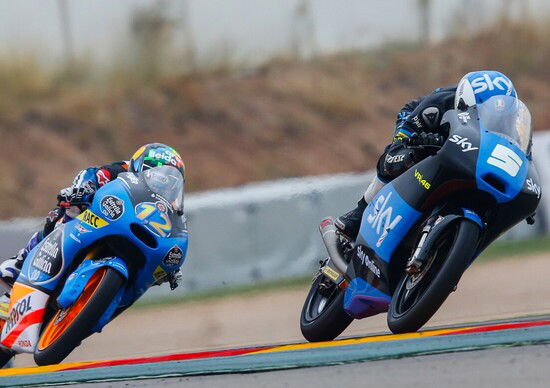 Viñales e Fenati vincono in Moto2 e Moto3