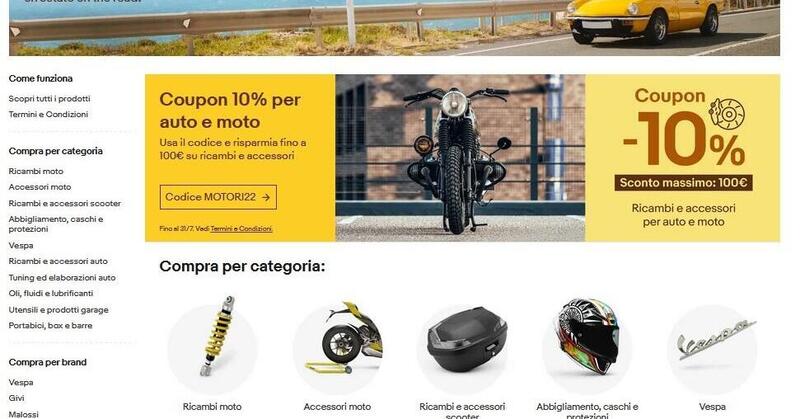 Guida all&#039;acquisto: tutto per il motore 2T, su eBay