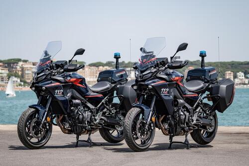 I Carabinieri ora pattugliano le strade con le Yamaha Tracer 9. Speciali (4)