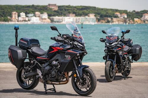 I Carabinieri ora pattugliano le strade con le Yamaha Tracer 9. Speciali (3)