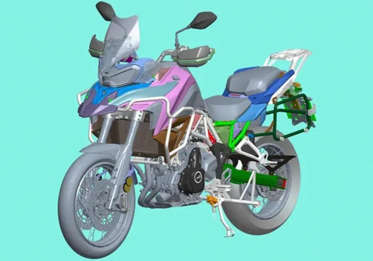 La prossima Benelli TRK702 in dirittura di arrivo. Con la dashcam (13)