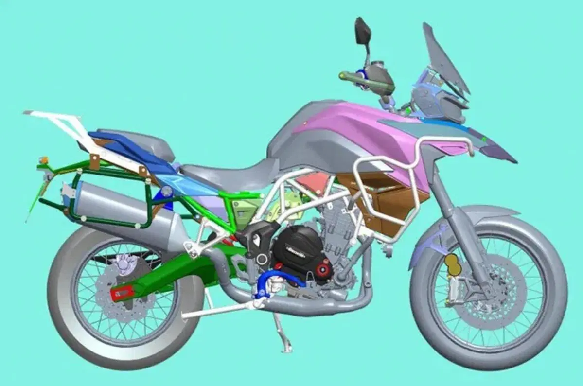 La prossima Benelli TRK702 in dirittura di arrivo. Con la dashcam (11)
