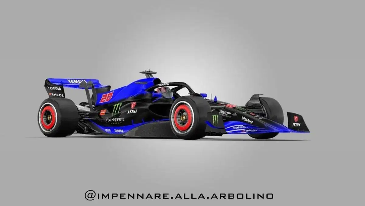 MotoGP 2022. Provate a immaginare le F1 con le livree della MotoGP anzi, guardate qui! [GALLERY] (12)