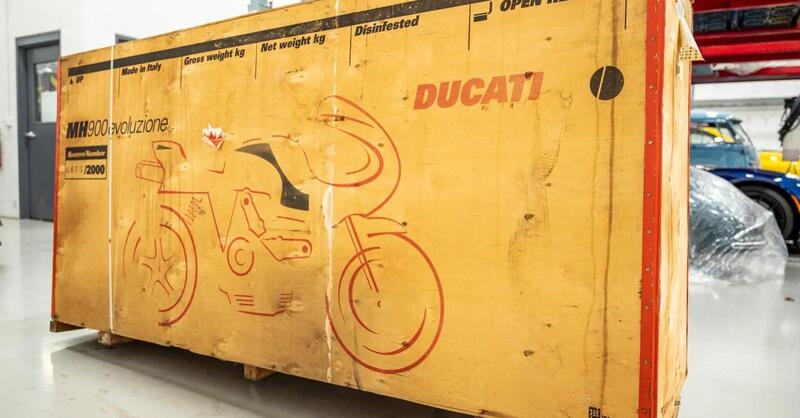 La Ducati dimenticata 20 anni nella cassa. Vale oro!