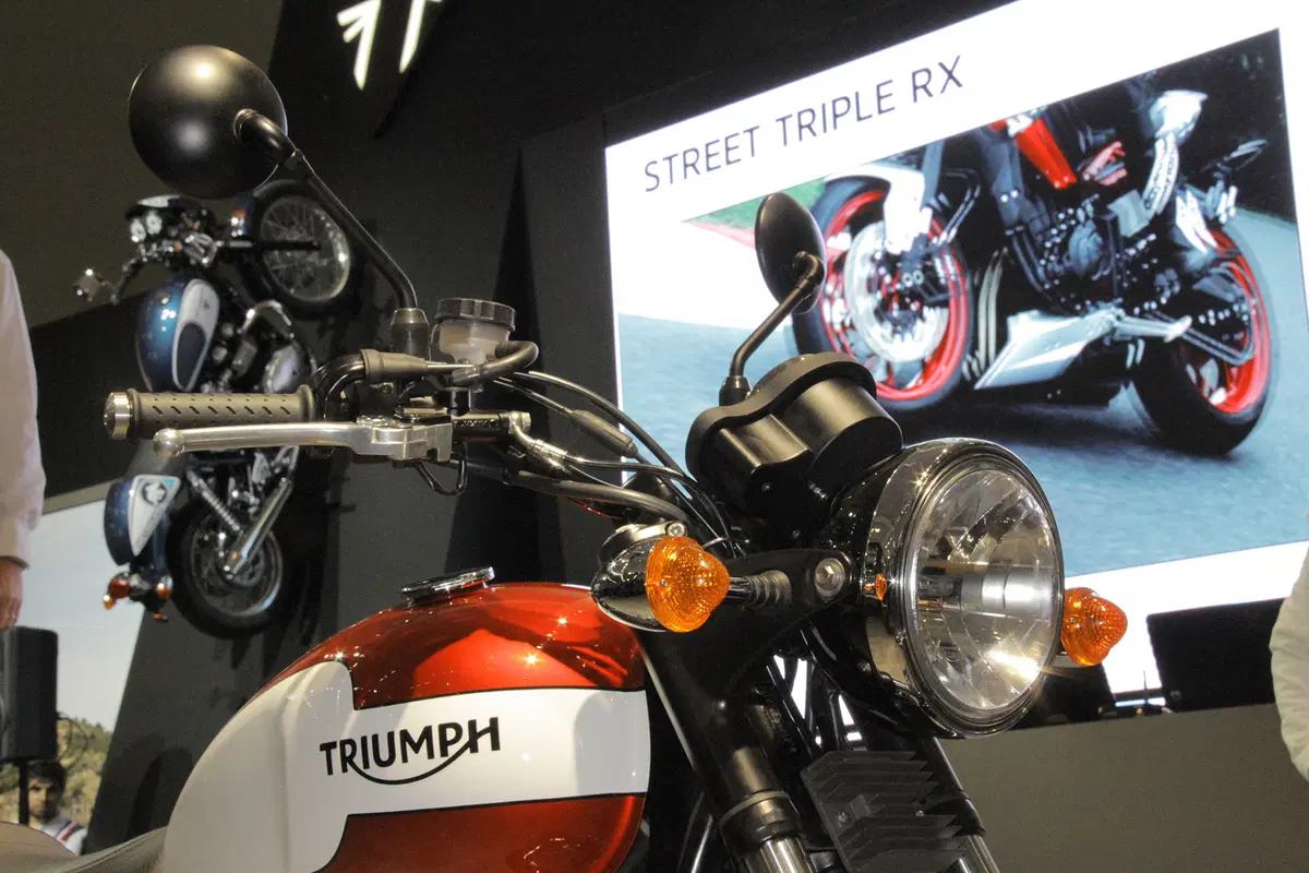 Tre Triumph Bonneville 2014 presentate a Colonia (5)
