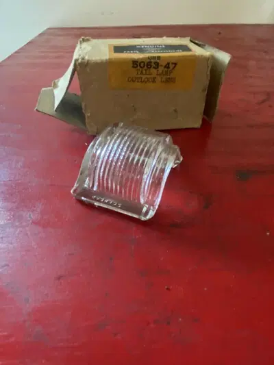 Lente luce targa per faro Tombstone dal 1947 al 19 