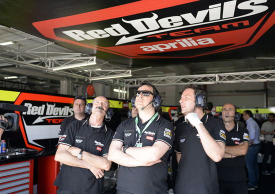 Red Devils Roma gestirà la squadra ufficiale Aprilia in SBK nel 2015?