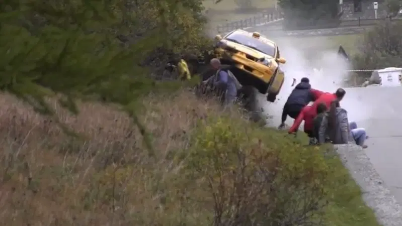 Rally Valle d'Aosta: grosso rischio per il pubblico nella zona vietata