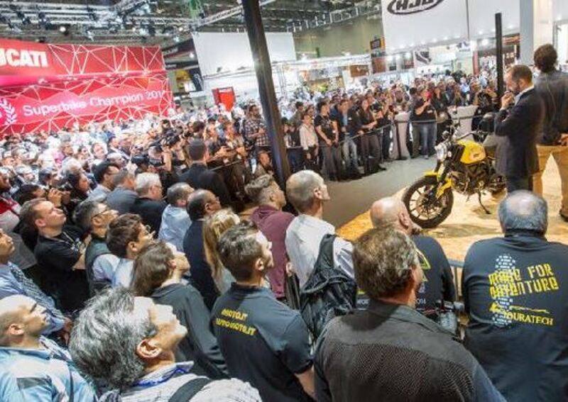 Fra le novit&agrave; 2015 di Intermot vince la Scrambler Ducati