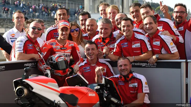 MotoGP. Dovizioso: "Dall'Igna 10 e Lode"