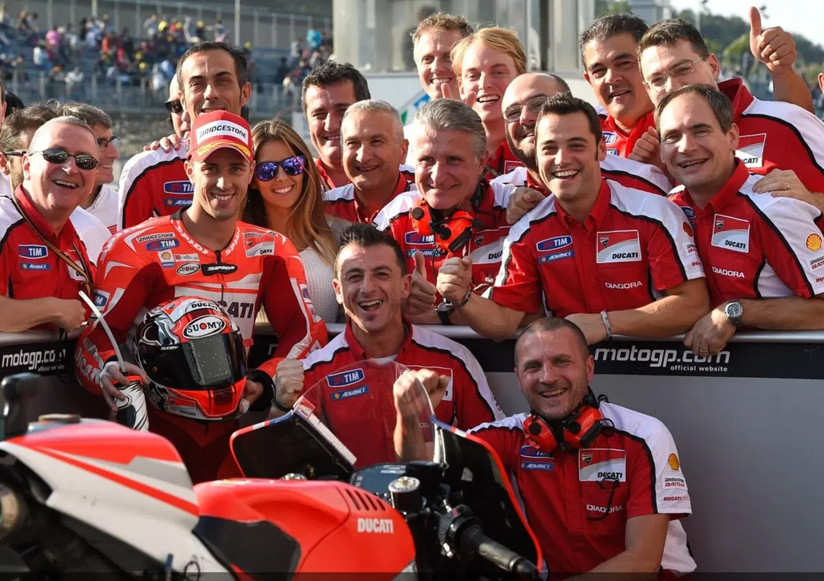MotoGP. Dovizioso: "Dall'Igna 10 e Lode"