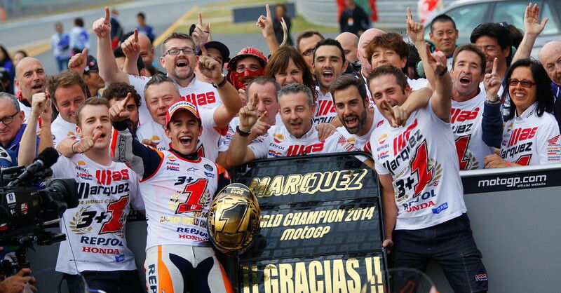 Marquez Campione del Mondo MotoGP 2014