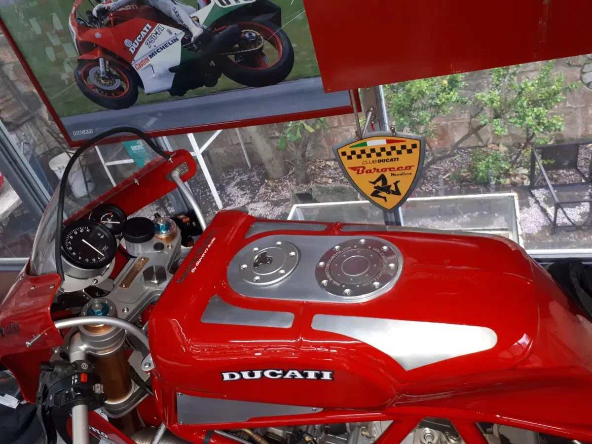 La Ducati che viaggia nel tempo