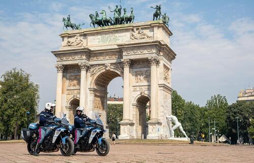 La Polizia ora pattuglia le strade con le Yamaha Tracer 9