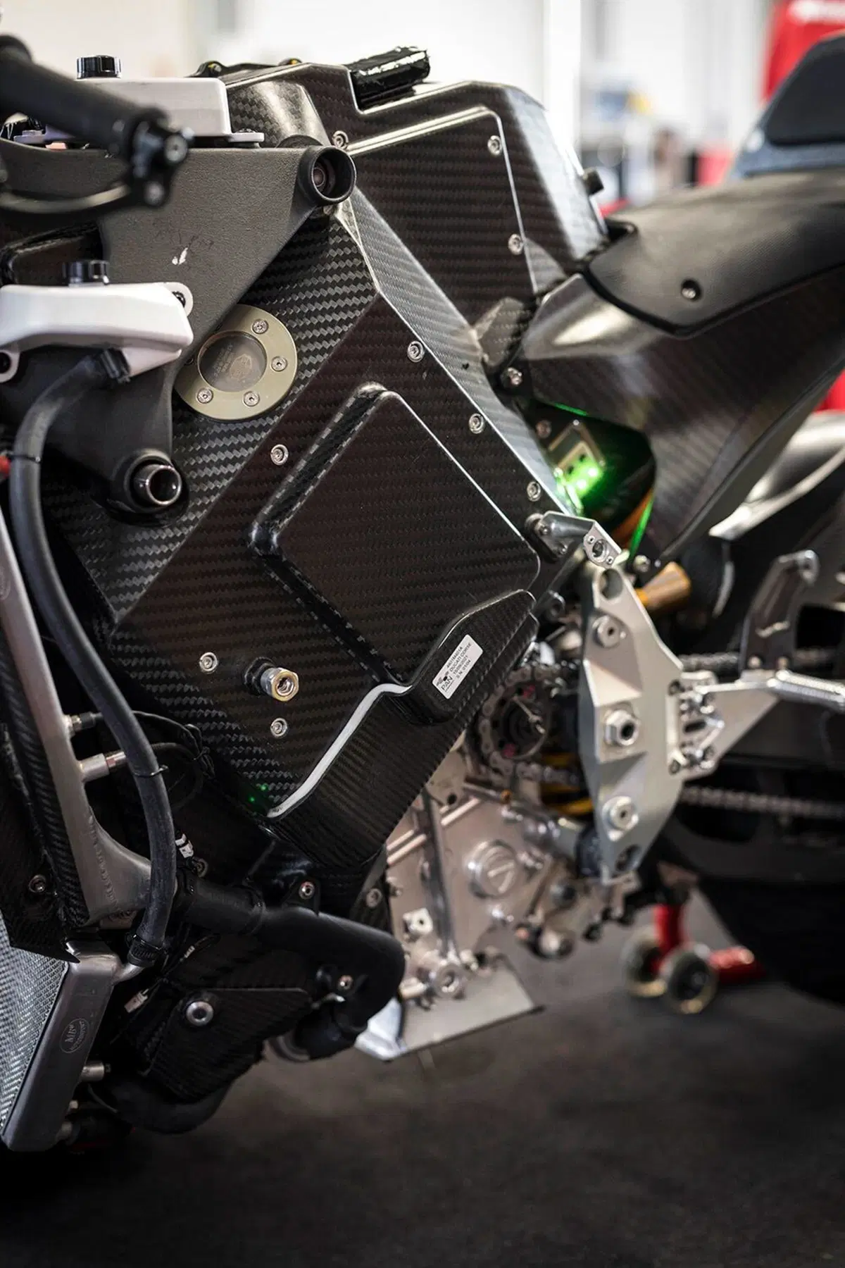 Ducati V21L MotoE: primi dati, e ultime foto, della moto da gara (5)