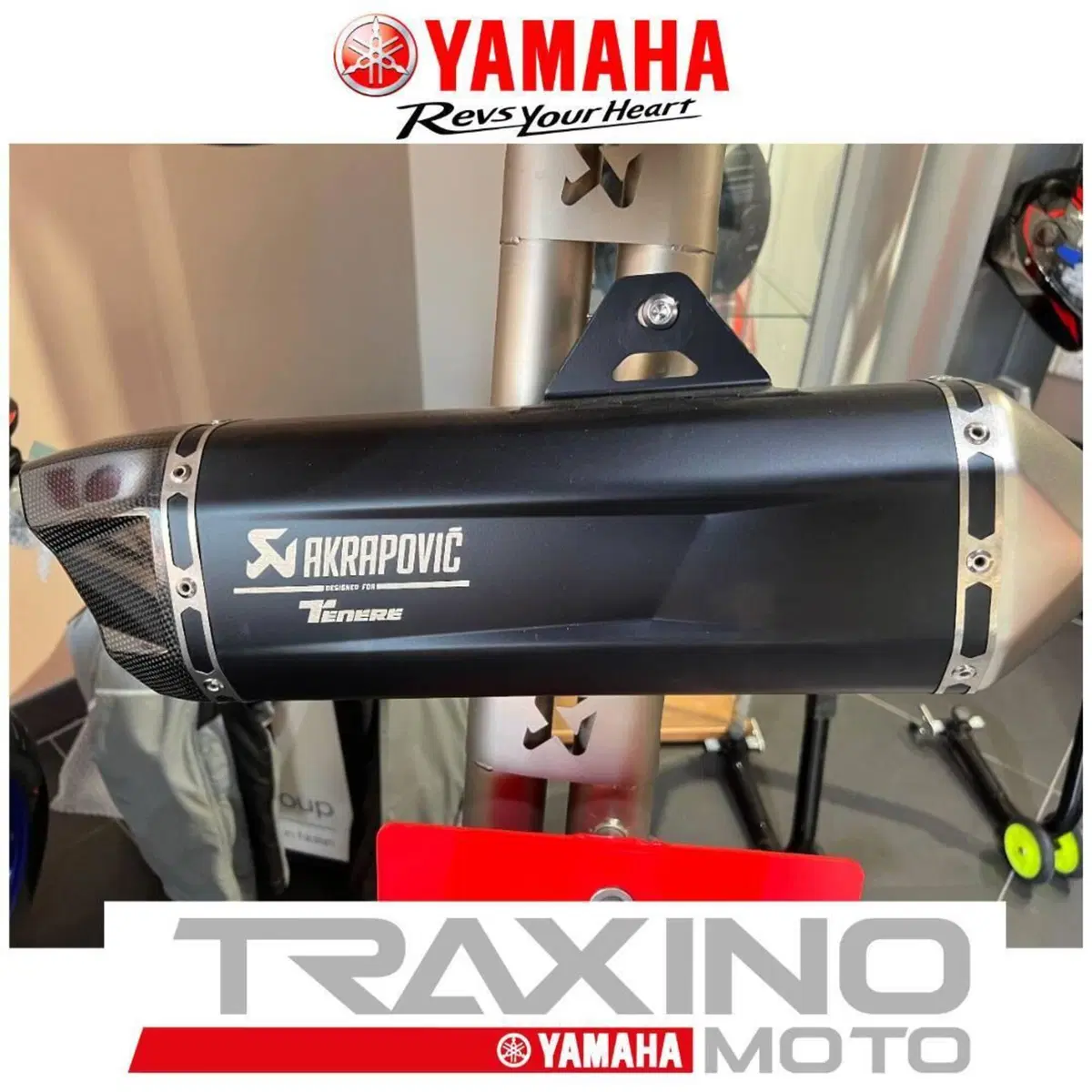 Terminale per Tenerè Akrapovic SUPER SCONTATO