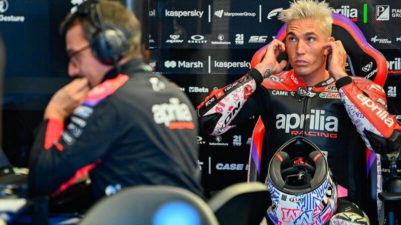 MotoGP 2022. GP del Regno Unito a Silverstone, Aleix Espargaro: &ldquo;Pecco Bagnaia pu&ograve; mettere pressione a Fabio Quartararo: bene per me&rdquo;