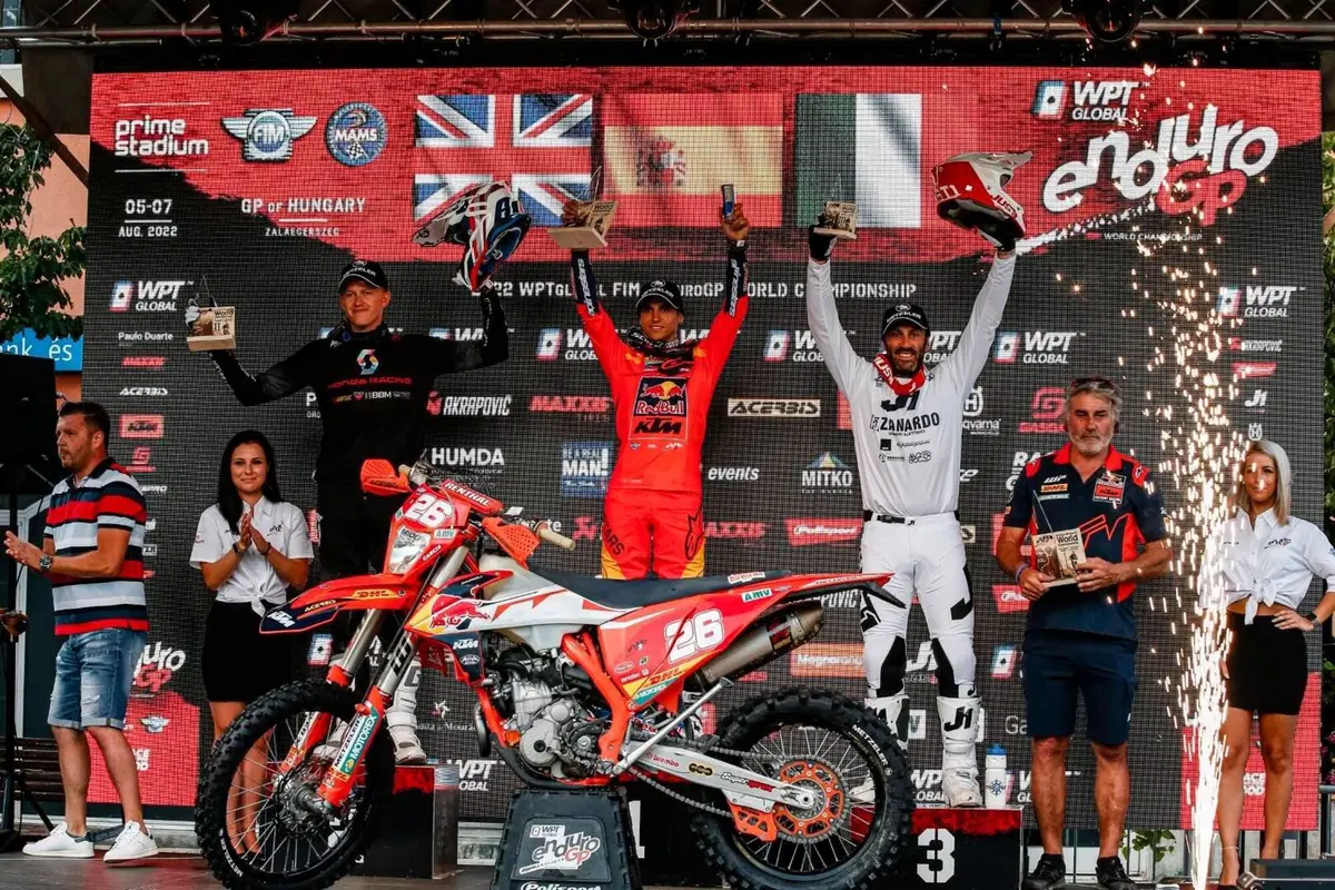 EnduroGP #6. Ungheria. Andrea Verona, GasGas, e Zach Pichon, Sherco, Campioni del Mondo (21)