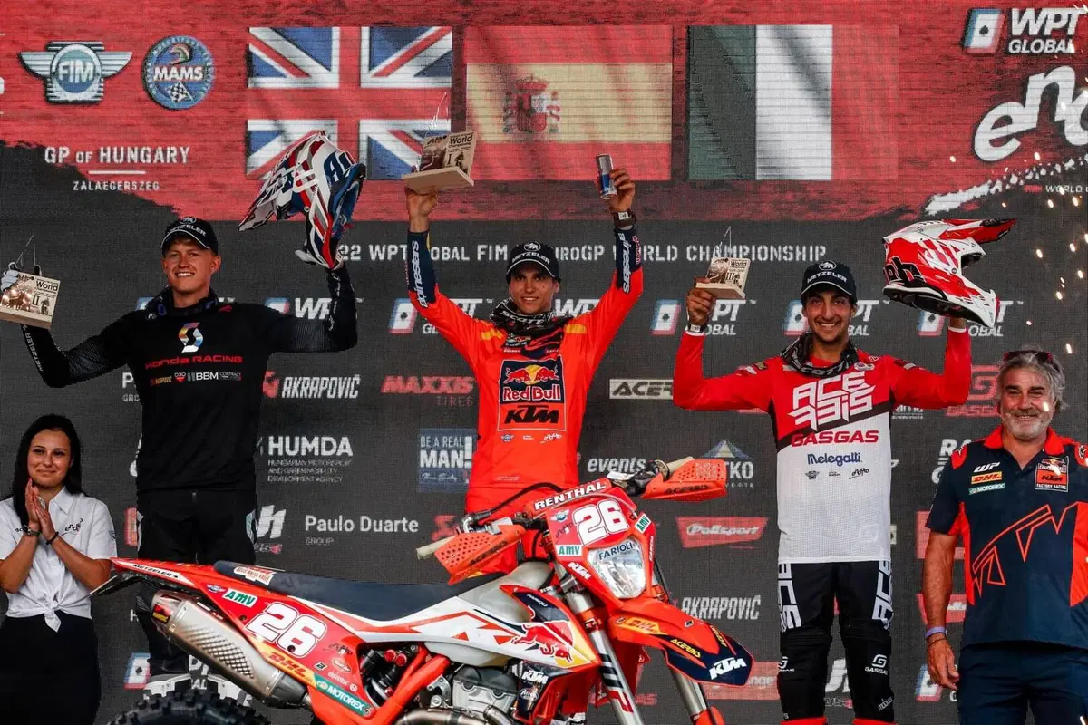 EnduroGP #6. Ungheria. Andrea Verona, GasGas, e Zach Pichon, Sherco, Campioni del Mondo (20)