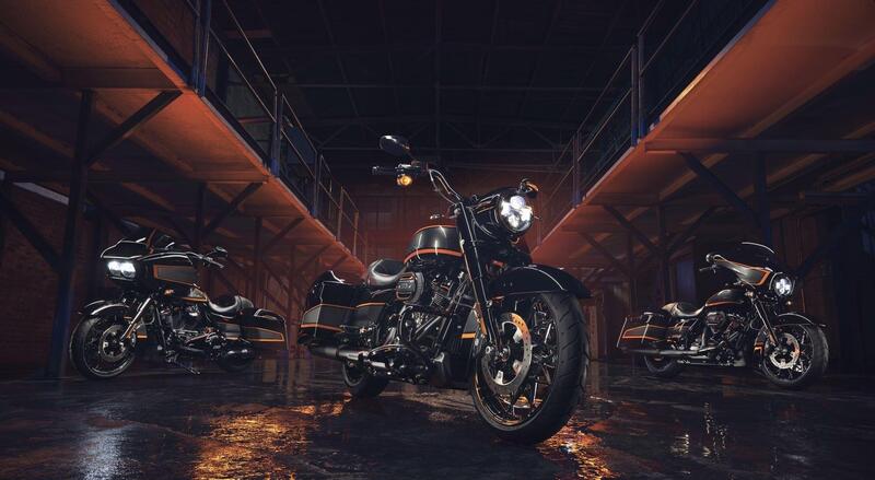 Nove Harley-Davidson ispirate al racing: nasce Apex Factory Custom Paint