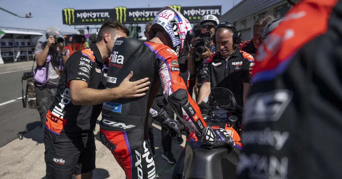 MotoGP 2022. Silverstone: arrivare a 4 secondi dal vincitore con un tallone fratturato? Fatto...