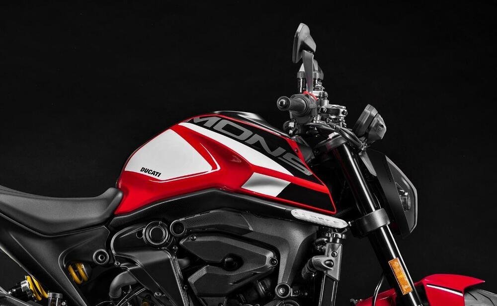 L&#039;attuale Ducati Monster, qui personalizzata