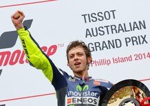 Rossi vince il GP d'Australia