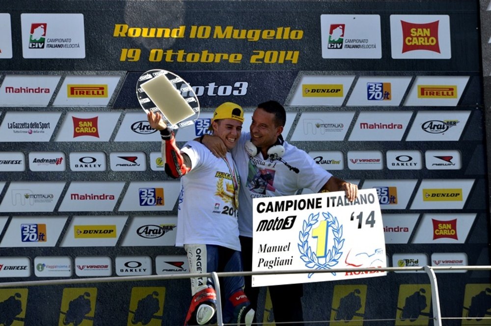 Pagliani - Campione CIV 2014 Moto3