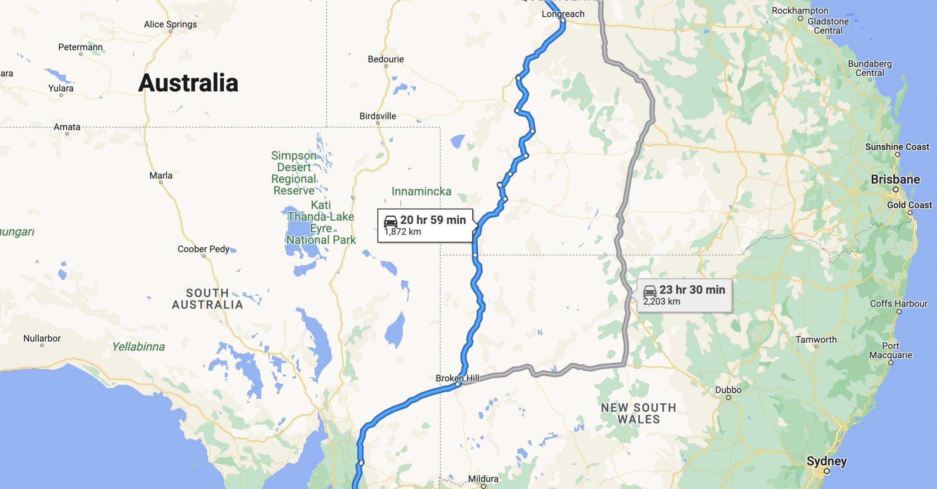Australia. Google maps manda fuori strada una famiglia, 48h in mezzo al nulla