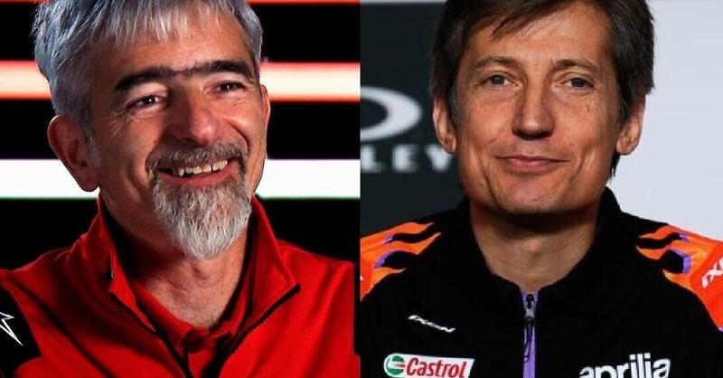 MotoGP 2022. Motori ibridi, anche qui &egrave; sfida Ducati-Aprilia ma Gigi Dall&#039;Igna e Massimo Rivola la pensano diversamente