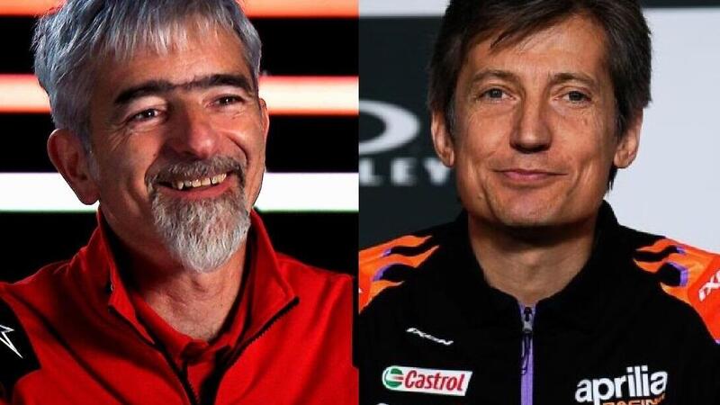 MotoGP 2022. Motori ibridi, anche qui &egrave; sfida Ducati-Aprilia ma Gigi Dall&#039;Igna e Massimo Rivola la pensano diversamente