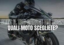 Quattro posti liberi nel garage dei sogni. Quali moto scegliete?