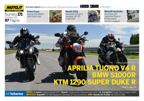 Magazine n°171, scarica e leggi il meglio di Moto.it 