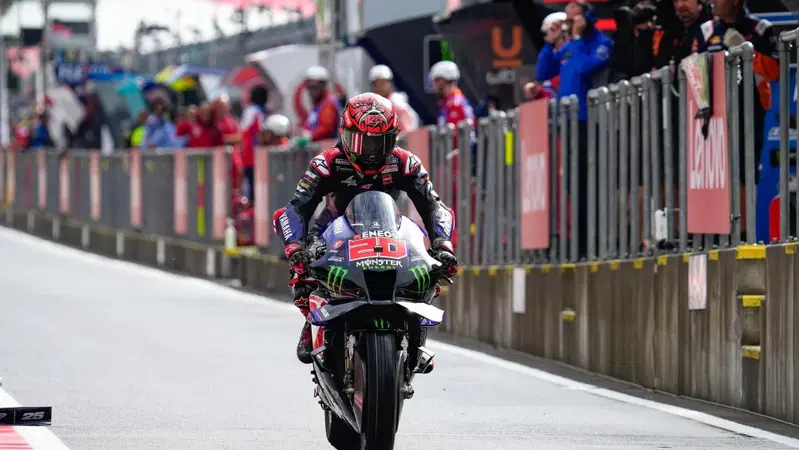 MotoGP 2022. GP d'Austria al Red Bull Ring. Fabio Quartararo: "Ducati? Non so come difendermi". E sulla sprint race non le manda a dire