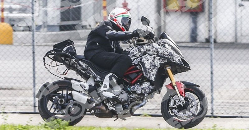 Ducati Multistrada 2015: foto spia