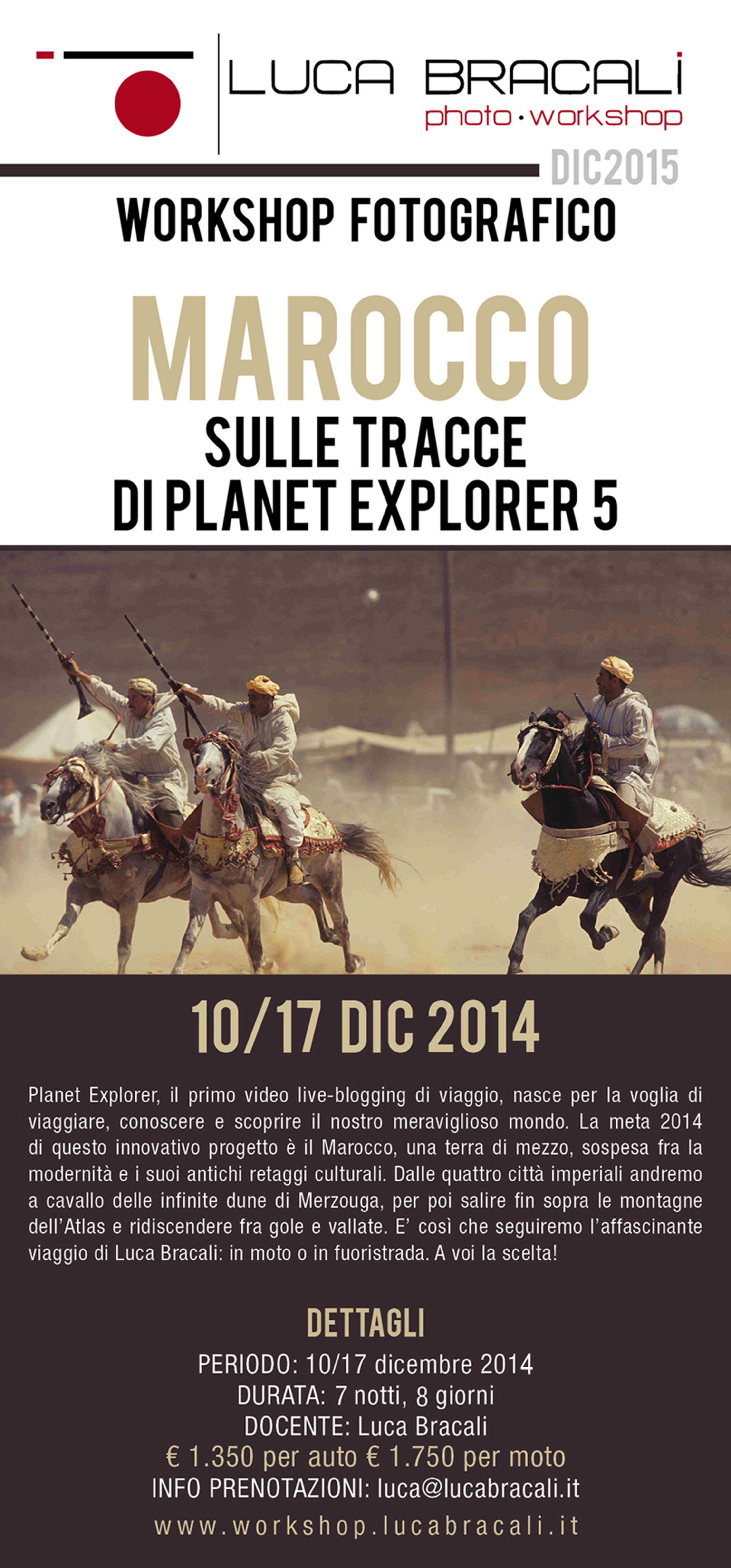 Planet Explorer 5: scoprite il Marocco con Luca Bracali