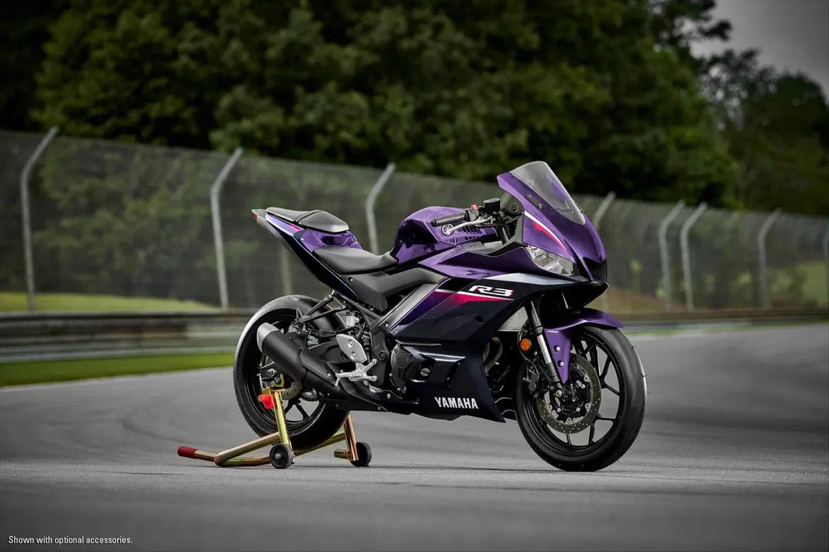 Yamaha YZF-R3: negli USA spunta la livrea Phantom Purple  (2)