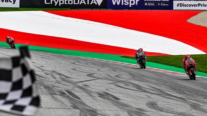 MotoGP 2022. GP d&#039;Austria al Red Bull Ring. Pecco Bagnaia - Fabio Quartararo sfida tra campioni
