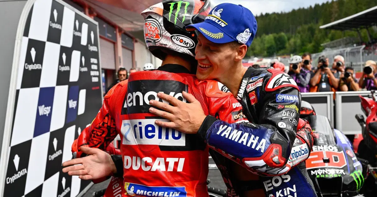 MotoGP 2022. GP d'Austria al Red Bull Ring. Un altro secondo posto che &egrave; "una delle migliori gare in assoluto" per Fabio Quartararo