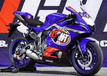 Purple race: una Yamaha R7 come non l'avete mai vista