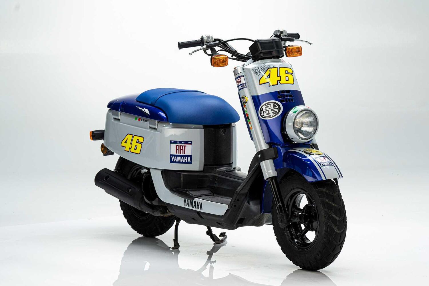 Uno scooter Yamaha, ufficiale VR46, all'asta per una buona causa