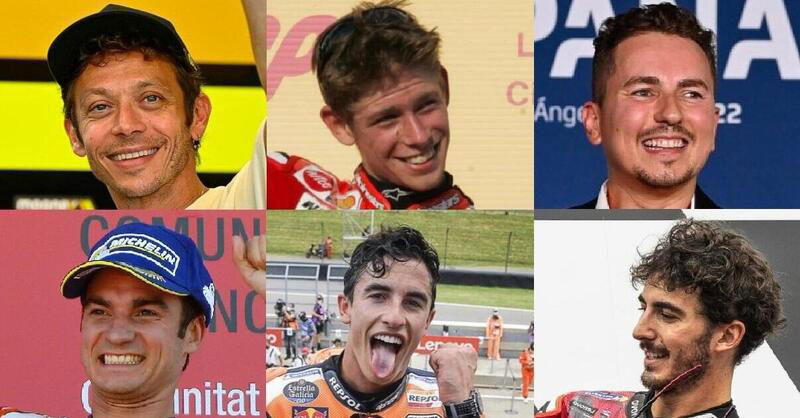 A questo tavolo sono seduti Valentino Rossi, Casey Stoner, Jorge Lorenzo, Dani Pedrosa, Marc Marquez e ora &egrave; arrivato anche Pecco Bagnaia!