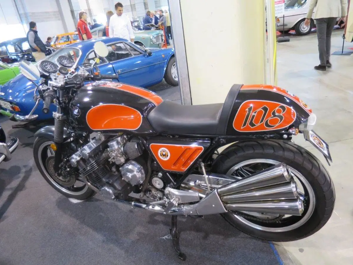 Auto e Moto d'Epoca a Padova, poche ma buone le moto (9)