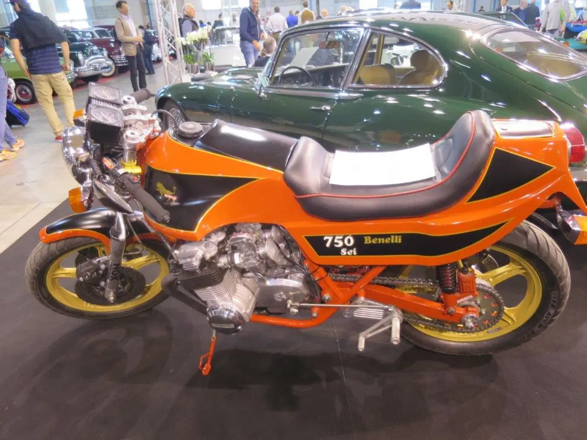 Auto e Moto d'Epoca a Padova, poche ma buone le moto (10)