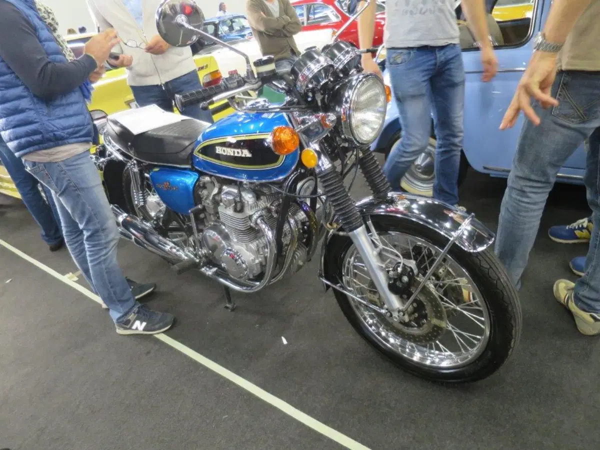 Auto e Moto d'Epoca a Padova, poche ma buone le moto (18)