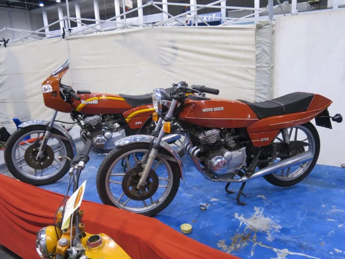 Auto e Moto d'Epoca a Padova, poche ma buone le moto (19)