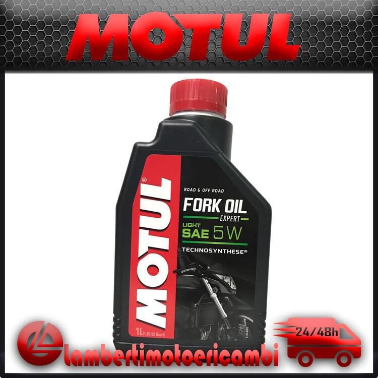 OLIO FORCELLA MOTO MOTUL FORK OIL EXPERT 5W 1 LT L