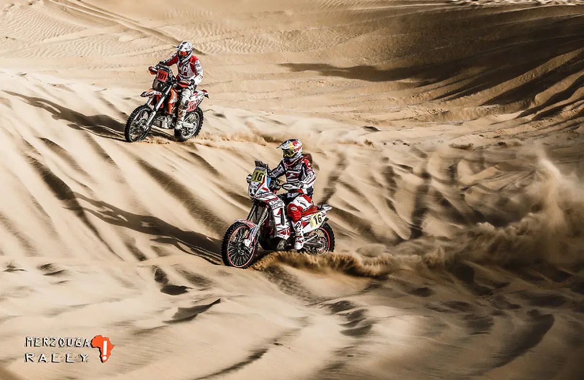 Merzouga Rally. Vince Pal Anders Ullevalseter (KTM)