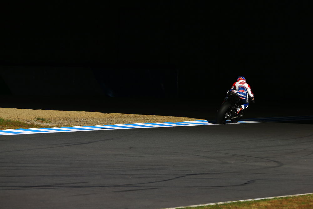 Stoner affronta il tunnel di Motegi